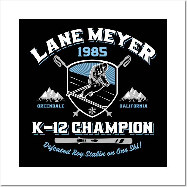 Lane Meyer K12 Champion Wall Art by Alema Art